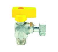 Vanne d'équerre pour gaz 1/2 "mf avec pivot