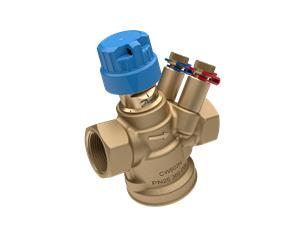 Vanne d'équilibrage Danfoss AB-QM 4.0 DN 15 avec raccords de mesure, 0,65 m3/h, filetage intérieur