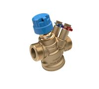 Vanne d'équilibrage Danfoss AB-QM 4.0 DN 15 HF avec raccords de mesure, 1,2 m3/h, filetage extérieur