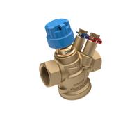 Vanne d'équilibrage Danfoss AB-QM 4.0 DN 15 HF avec raccords de mesure, 1,2 m3/h, filetage intérieur