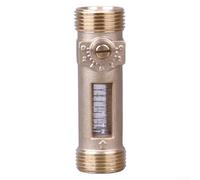 Vanne d'équilibrage de contrôle du débit 2-30L/min, vanne à bille réglable CVC, régulateur de débit visuel, vanne d'équilibrage du système de chauffage, vanne de débitmètre d'eau Yuehuan Direct (8-30