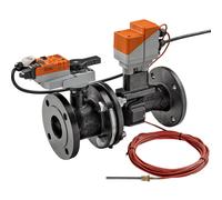 Vanne d'équilibrage intelligente avec compteur de chaleur Belimo Energy Valve, bride EV150F+BAC DN150
