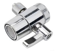 Vanne Dérivation Douche Laiton G1/2 pour Eau Vanne Dérivation | Laiton massif, résistance chaleur, anti-salissure, filetage G1/2, compatible filtres eau