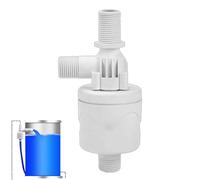 Vanne flottante - Contrôle du niveau d'eau - Régulateur intelligent | Contrôleur automatique d'eau de piscine de 1,27 cm pour abreuvoirs de bétail, étangs, aquariums, jardin