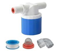 Vanne flottante pour réservoir d'eau - Valve de contrôle automatique de l'alimentation en eau facile à monter | Flotteur de cuve V'alve Accessoire de gestion de recharge | Pour maison, dortoir, lac