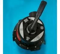 Vanne multivoies magnum noire 2"1/2 avec liaisons - Filtre Cantabric Ø900