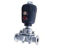 Vanne pneumatique sanitaire DN25 diaphragme 50,5 mm Virole Quick Release Double