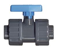 Jardibric - Vanne PVC Pression FF Ø50 mm - Vanne Eau Piscine Arrosage - Vanne Arrêt Canalisation