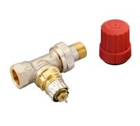 Vanne thermostatique de radiateur Danfoss RA-N 10, droite, Rp 3/8” x R 3/8”, préréglable (013G0012)