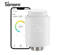 Sonoff Vanne thermostatique connectée TRVZB ZigBee 3.0, Contrôle vocal, Détection de fenêtre