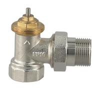 Vanne thermostatique DN15/DN20 en laiton M30 x 1,5 | Auto-régulateur sans tête thermostatique, encastrable verticalement jusqu'à 85°, pour four, chauffage de cheminée et