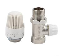 Vanne thermostatique pour chauffage au sol, limiteur de température de retour de radiateur, vanne de contrôle de chauffage en laiton DN25, régulateur automatique de température de l'eau,