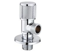 Vannes d ' angle de contrôle simples, vannes d ' arrêt d ' eau, interrupteur inverseur d ' eau en laiton pour robinet de salle de bains, robinet d ' évier, toilettes, angle en laiton épaissi