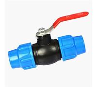 Vannes de conduite d'eau, accessoires d'alimentation en eau industrielle domestique, bonne étanchéité, vanne de conduite d'eau, vanne à boisseau sphérique robuste, 1 pièce, connecteur de vanne de tuya