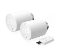 Vannes Thermostatiques Shelly BLU TRV Bluetooth + Gateway Gen3 (2 Unités)
