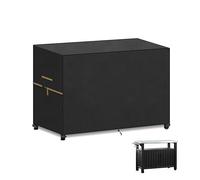 VANSHEIM Housse de Barbecue Extérieur Housse pour Barbecue à Gaz Bache Barbecue Exterieur pour Keter Desserte Barbecue Unity XL Housse pour Table de Plancha Trolley Housse Barbecue XXL 145x65x100cm