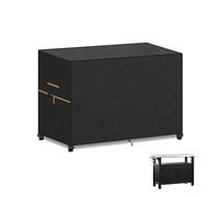 VANSHEIM Housse de Protection Barbecue Housse BBQ pour Keter Desserte Barbecue Unity,Housse Barbecue Gaz Exterieur Housse de Protection Plancha Gaz Imperméable 420D Tissu Oxford 125x65x90cm