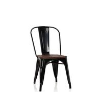 VANTAGGIO COMFORT W - Chaise de bistrot Noir