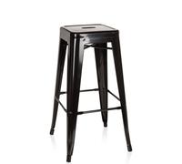 VANTAGGIO HIGH - Tabouret de bar Noir