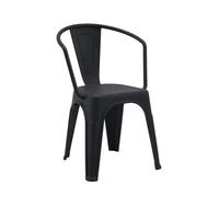 Vantaggio Poly - Chaise de bistrot Noir
