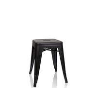 VANTAGGIO - Tabouret de bistrot Noir mat