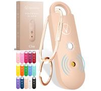 Vantamo Alarme Personnelle Anti Agression 130dB avec Double Haut-Parleur, Flash LED Puissant et Indicateur de Batterie Faible, Kit Defense Femme Compact pour Auto Defense avec Porte-clés pour Sac