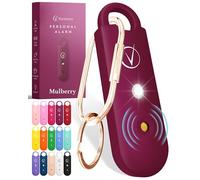 Vantamo Alarme Personnelle Anti Agression 130dB avec Double Haut-Parleur, Flash LED Puissant et Indicateur de Batterie Faible, Kit Defense Femme Compact pour Auto Defense avec Porte-clés pour Sac