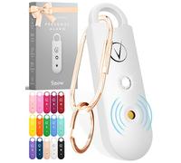 Vantamo Alarme Personnelle Anti Agression 130dB avec Double Haut-Parleur, Flash LED Puissant et Indicateur de Batterie Faible, Kit Defense Femme Compact pour Auto Defense avec Porte-clés pour Sac