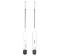 VANZACK 2 Pièces Hydromètre à Lait de Vache en Verre pour Mesure Précise Densité du Lait et Contrôle Qualité Lors du Laitier