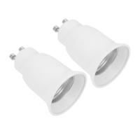 VANZACK 2pièces Adaptateur Douille vers Céramique Porte-ampoule Résistant Chaleur Conversion Rapide sans Outil pour Ampoules LED et Halogènes
