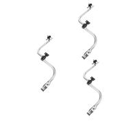 VANZACK 3pièces Support De Parapluie Pour Vélo Monture Métallique Pour Poussette Et Mobilité Fixation Pratique Et Pour Et Électrique