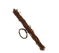 VANZACK Cadre Pour Couronne Rotin Support Cintre Diy Matériel Confection Couronne Anneau Bricolage Créatif