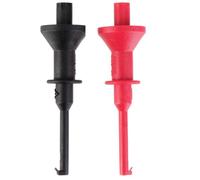 VANZACK Cordons de Test 4mm pour Multimètres 2pcs Crochets Enfichables en Abs Haute Performance pour Saisir de Petits Composants sur Produits Électroniques Miniatures
