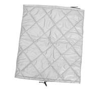 VANZACK Couvercle de réservoir de Propane en Tissu Oxford argenté 68.5x55x2cm avec Cordon, Protection intégrale Contre poussière pour Pique- et Camping