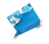 VANZACK Dévidoir de Ruban Adhésif Design Créatif en Fer et Plastique pour Emballage Bleu Coupeur Dentelé Efficacité Accrue de Bureau et Usage au Bureau