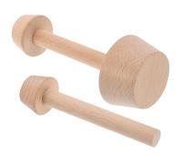 VANZACK Lot De 2 Moules À Tartelettes Aux Œufs Double Face Poussoir À Tarte Pour Mini Muffins Et Moules À Muffins Outil De Boulangerie Pour Façonner La Pâte À La Maison