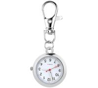 VANZACK Montre Gousset Infirmière en Acier Inoxydable, Pendentif t Trotteuse Visible, pour Médecins en Hôpitaux Couleur Argent Couleur Aléatoire