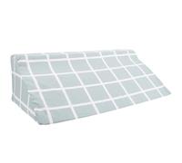 VANZACK Oreiller en Coton en Mousse Haute Densité Triangulaire de Couchage Coussin Cale de Lit Multifonction pour Dormir pour Personnes Âgées et Patients Alités la Maison