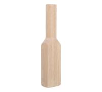 VANZACK Pagaie de Lissage D'argile Outil Artisanal Plat Prise en Main Facile en Bois de Hêtre Beige pour Atelier et Studio de Poterie