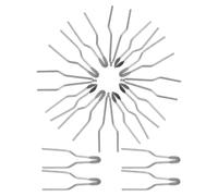 VANZACK Pointes de Fer à Brûler le Bois 16 Pièces en Alliage de Nickel Compatibilité Large et Chauffage Rapide, Formes Variées pour Pyrogravure Artistique sur Bois