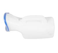 VANZACK Urinoir Portable Femme en Plastique Épaissi pour Voyage, Voiture | Usage en Randonnée et Urgence, Surface Lisse, Prise en Main Facile, Blanc Couleur Aléatoire