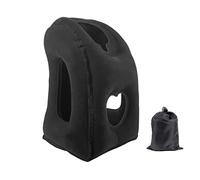 vapesoon Oreiller de Voyage avec Support d'appui-tête Gonflable Portable pour Dormir en Avion, Train, Maison ou Bureau