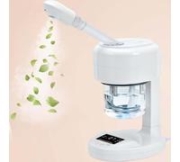 Vapeur portable pour le visage, ozone et brume chaude, humidificateur de table pour spa du visage, soins de la peau à domicile, salon de beauté professionnel avec buse rotative à 360 °