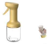 Vaporisateur d'Huile Verre 280ml Fine pour brume Anti-Goutte(450ml-yellow) | pour brume fine uniforme, verre sodocalcique, bec anti-goutte, pour idéal air fryer, cuisson saine