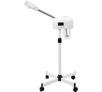 Vaporisateur facial - Sauna facial - Vapeur d'ozone - Prise UE 220 V - Nettoyant pour pores - Humidificateur - Blanc