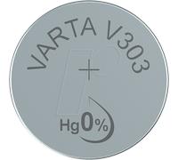 VAR 303 - Pile bouton à oxyde d'argent VARTA, 160mAh, 11,6x5,4mm