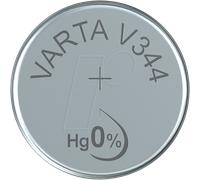 Pile bouton 344 oxyde d'argent Varta 105 mAh 1.55 V