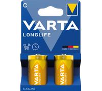 Varta Varta Batterie LONGLIFE C 2 pcs Blister Alcaline Quantité:1