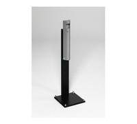 VAR VAR Cendrier mural B 12 avec pied argent 3,5 l Quantité:1