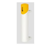 VAR VAR Cendrier mural SG 65 blanc - tête jaune 1,4 l Quantité:1
